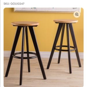 2 new in box bar stools
